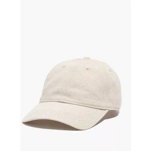 Madewell Organic Cotton Broken-In Baseball Cap - Alabaster